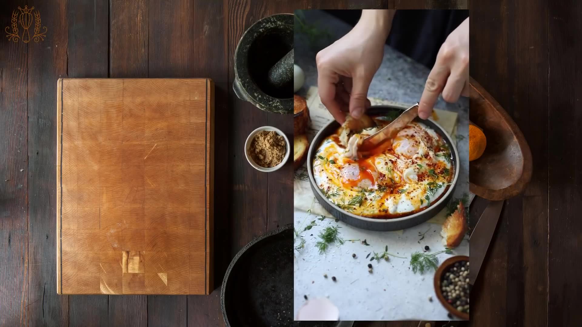 lbr recipe with detailed poaching and assembly instructions
