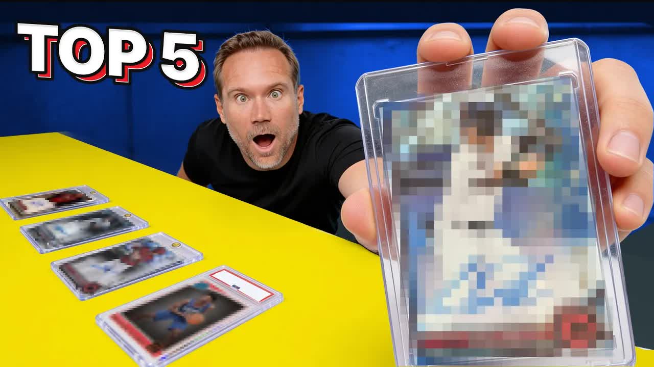 TOP 5 HOTTEST SPORTS CARDS!