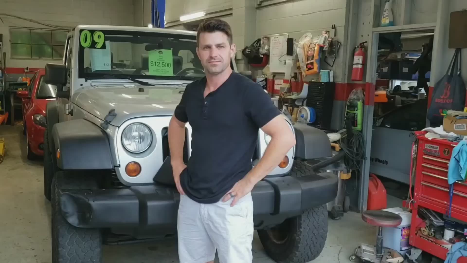 Installing a custom Jeep Wrangler bumper for less than $100