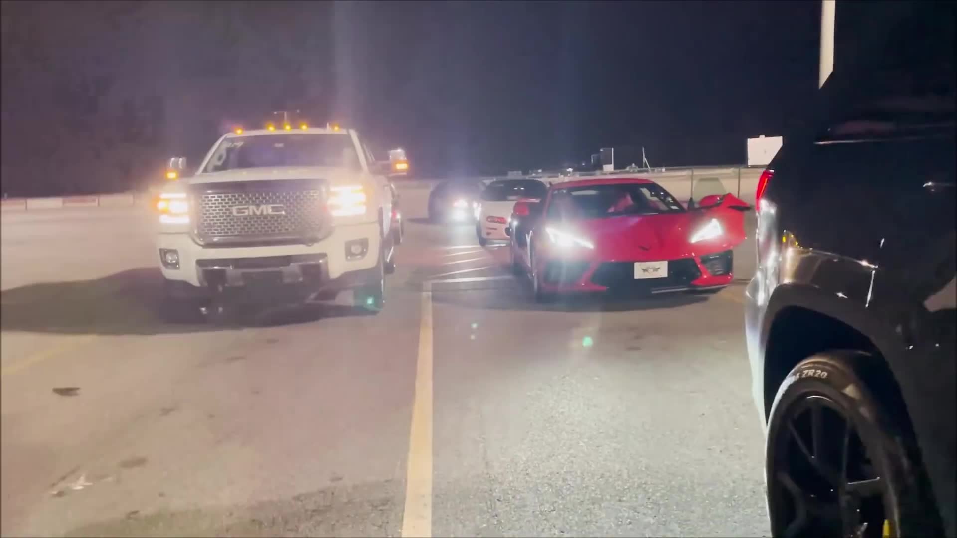 Epic drag race pits Corvette against Duramax and Bentley GT