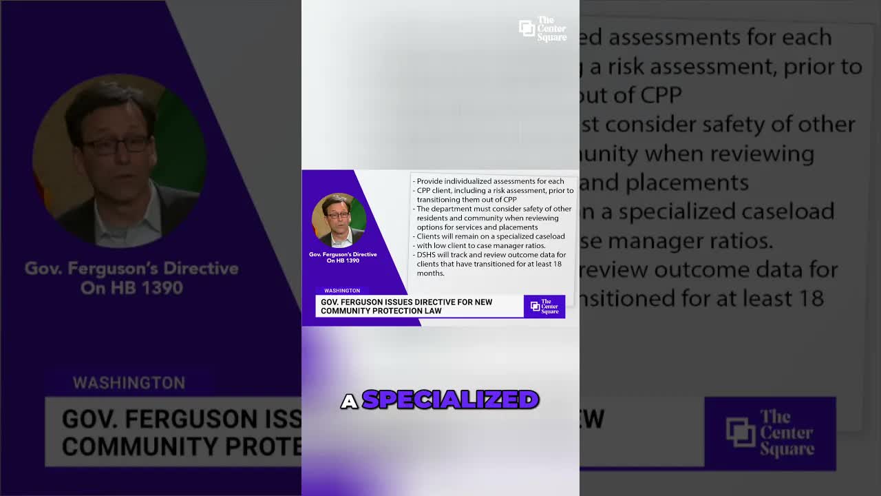 Gov. Ferguson Adopts GOP Amendments To Publics Safety Bill