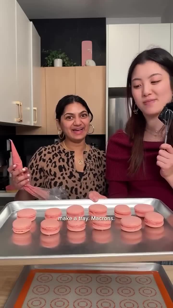 Teaching macaron fundamentals to someone new to baking