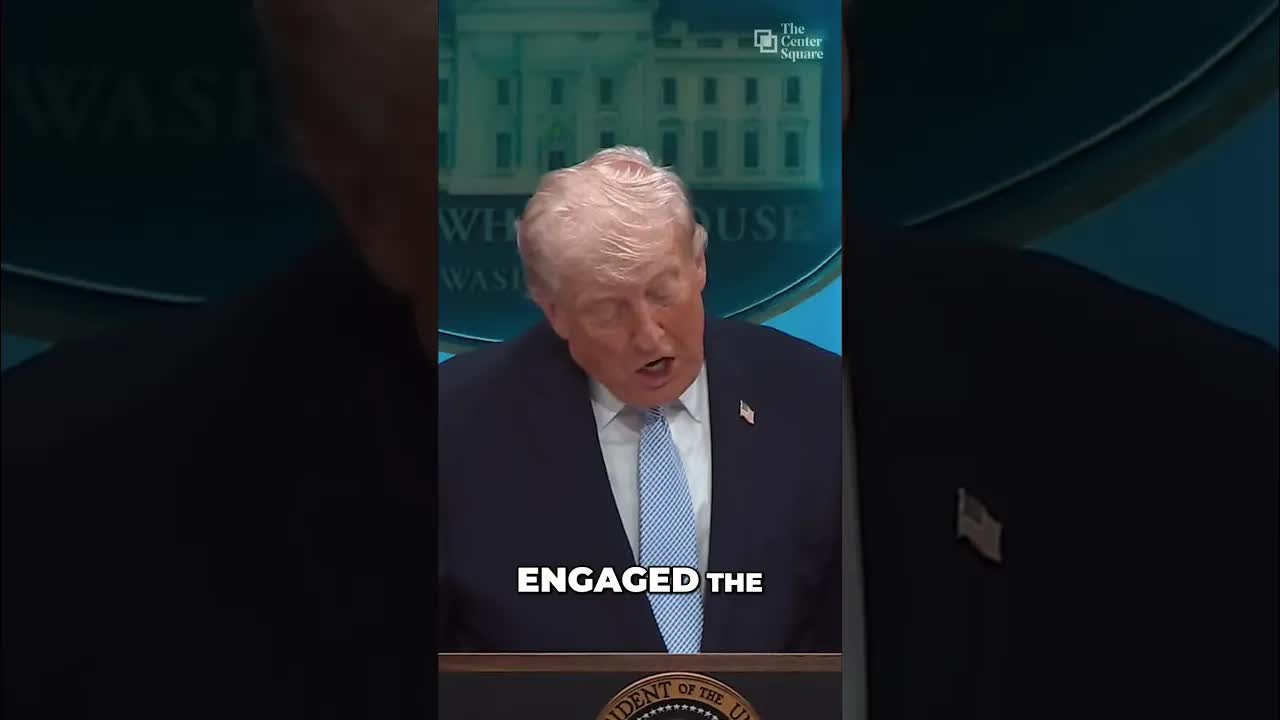 Pres. Trump Recounts American Rescue of Officer Shot Down in Iran