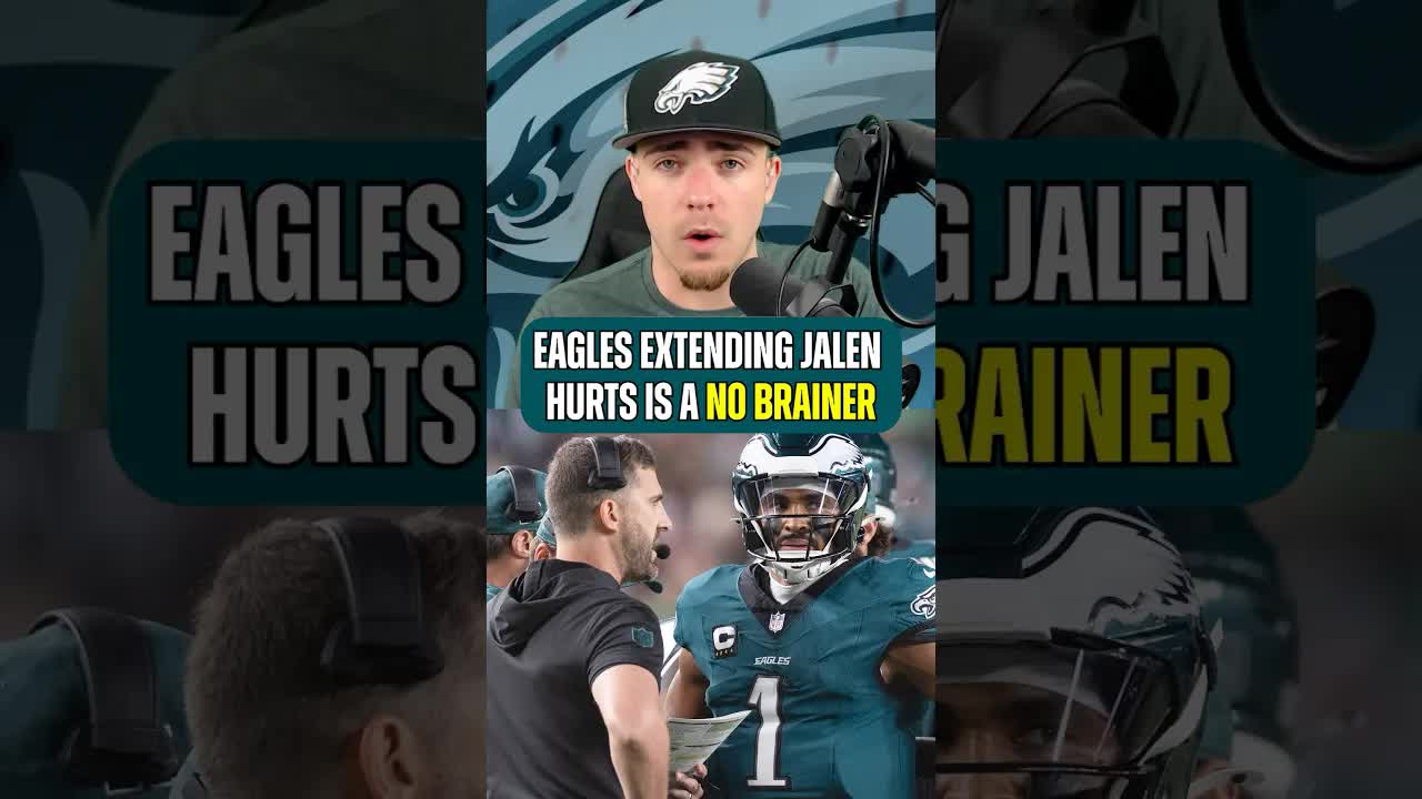 Should The #Eagles EXTEND Jalen Hurts? 👀#philadelphiaeagles #eaglesfootball #nflnews