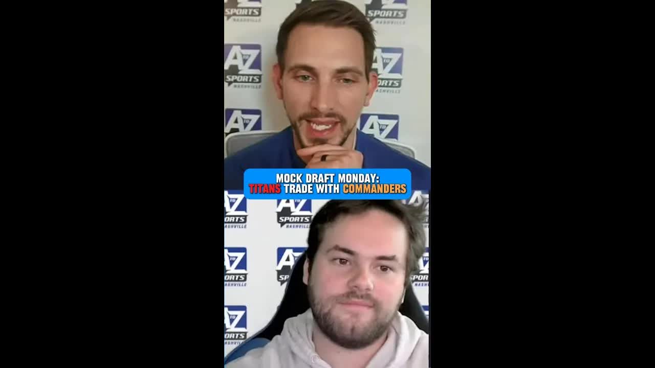 The Titans trade back to seven and STILL get Jeremiyah Love in the newest Mock Draft Monday