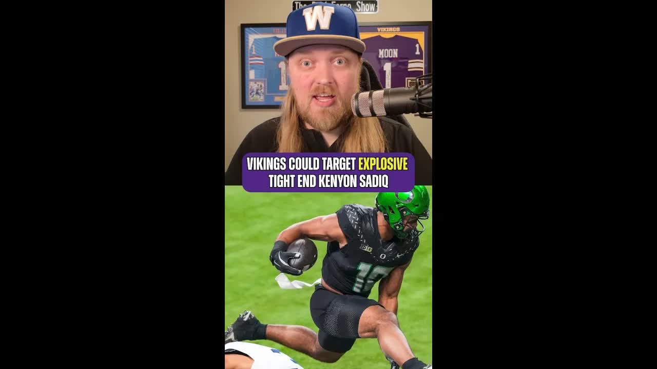 #Vikings could add a game changing tight end in the draft #NFLDraft #NFL #MinnesotaVikings