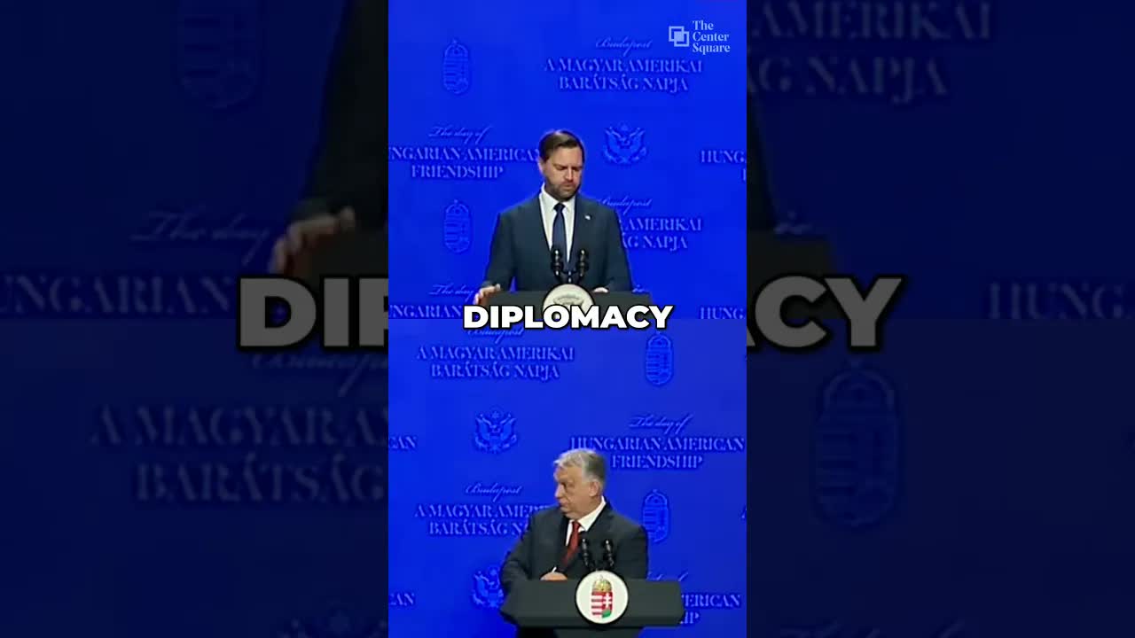 VP Vance: Europe Needs To ‘Get Serious’ About Peace in Ukraine, Holds up Hungary as Example