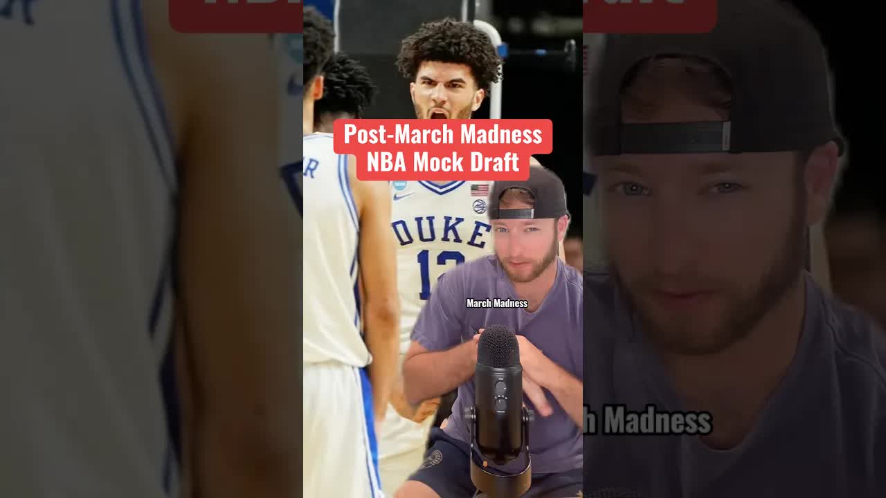 My NBA Mock Draft Post-NCAA Tournament 🔮