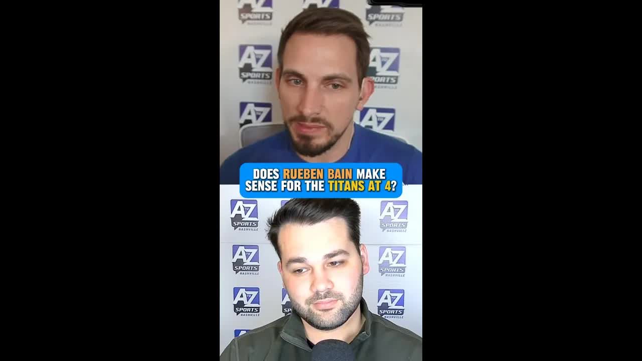 Why Rueben Bain does NOT make sense for the #Titans at fourth overall in the 2026 NFL Draft