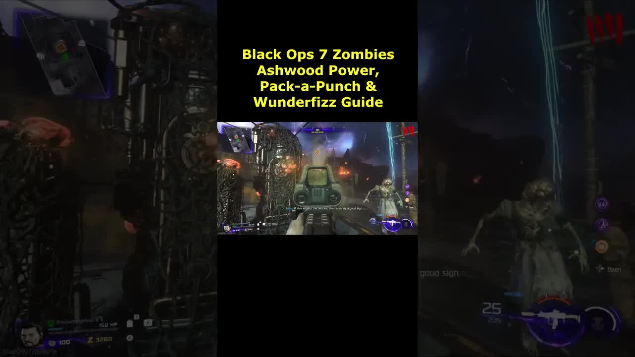 Ashwood How to turn on Power, Pack-a-Punch & Wunderfizz Location Guide! Black Ops 7 Zombies Survival