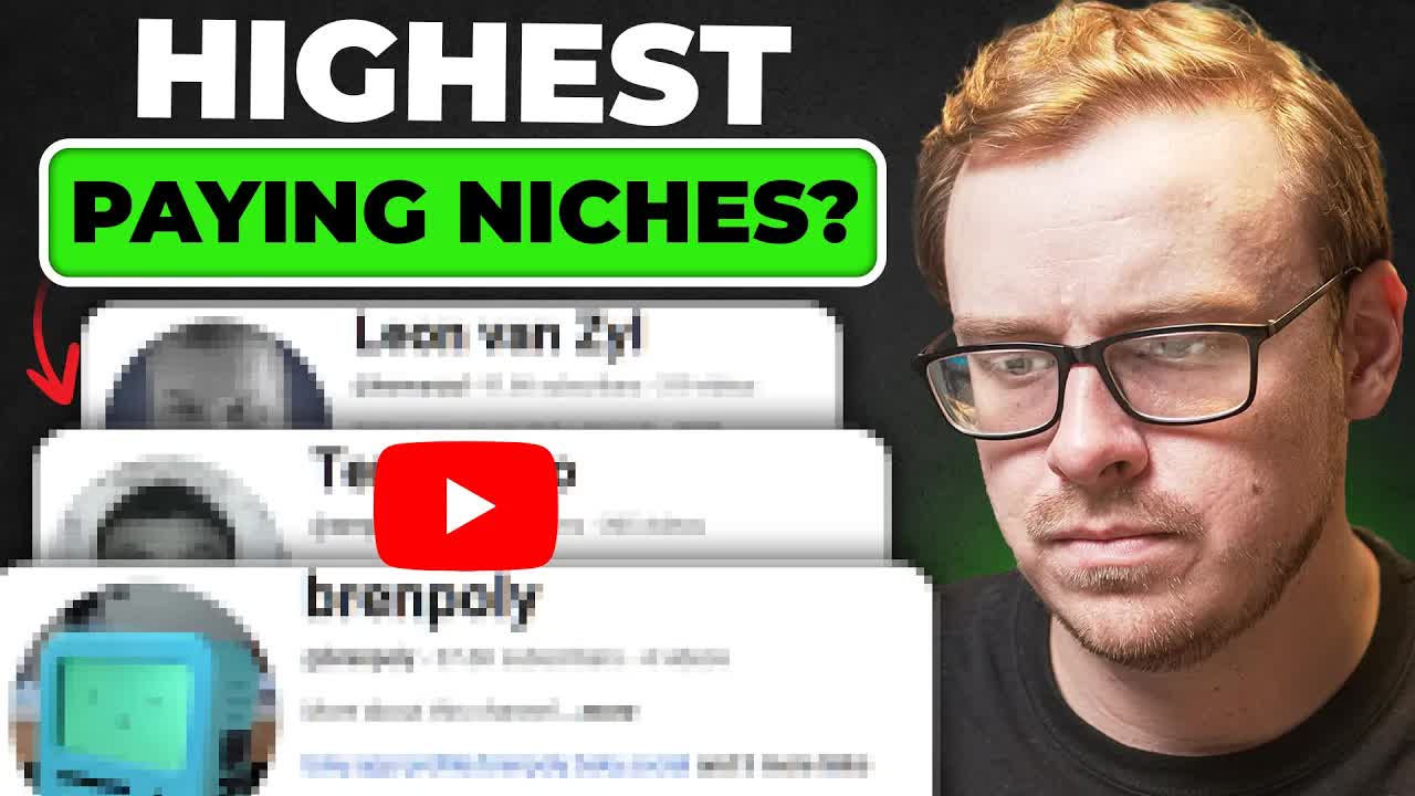 6 “BORING” YouTube Niches That Make the Most Money in 2026