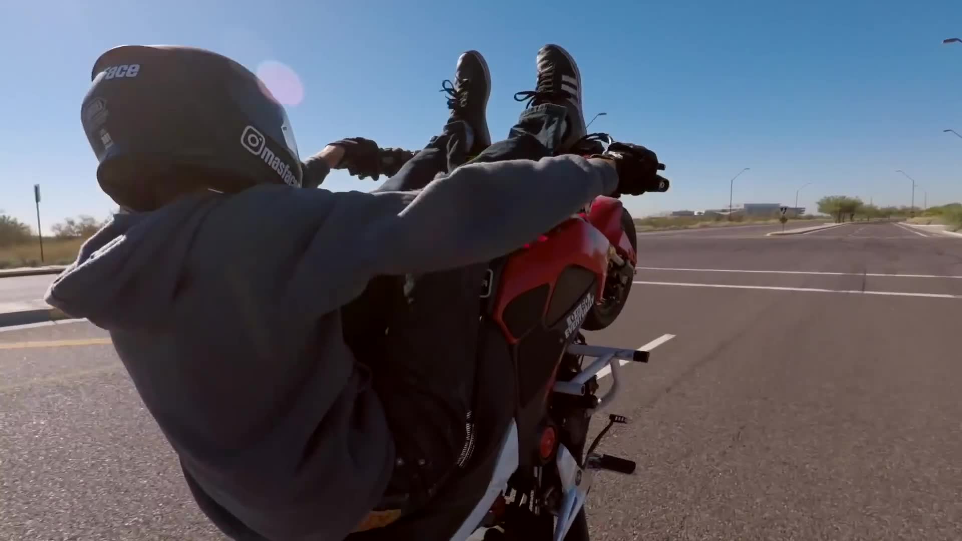 I'm back with Lavar the moto man! caught on camera during motorcycle adventure