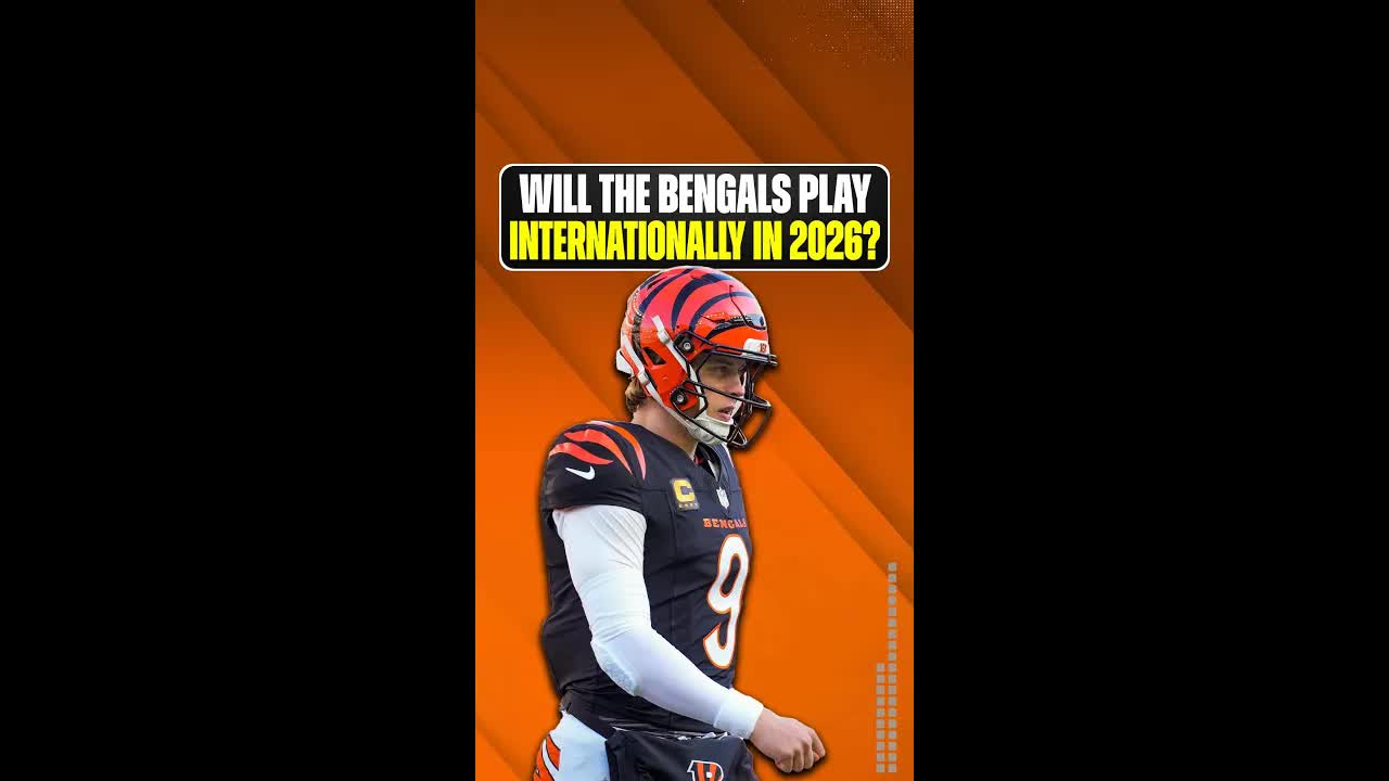 Are the #CincinnatiBengals primed to play internationally in 2026? #WhoDey #RuleTheJungle #NFL