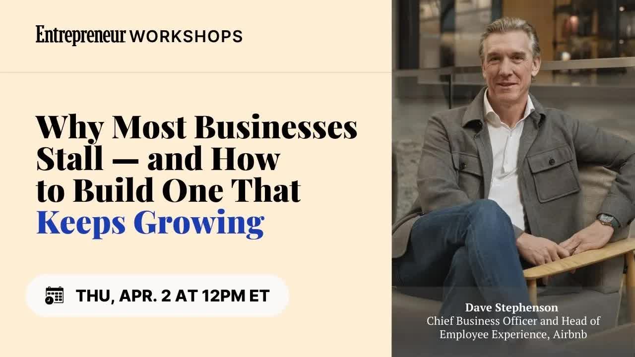 Why Most Businesses Stall — and How to Build One That Keeps Growing