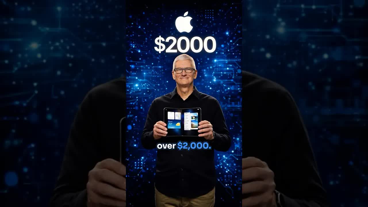 Apple’s $2,000 Foldable iPhone