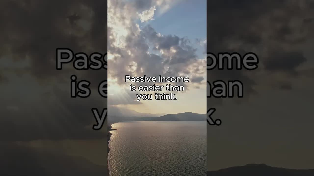 How to earn passive income