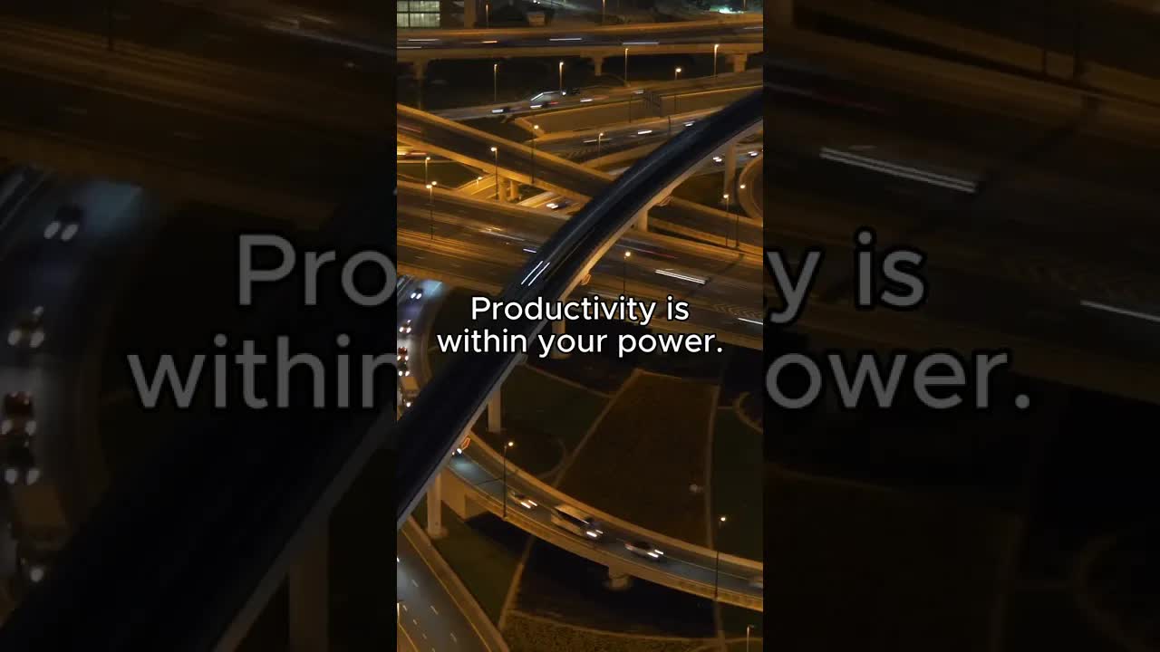 Productivity is possible