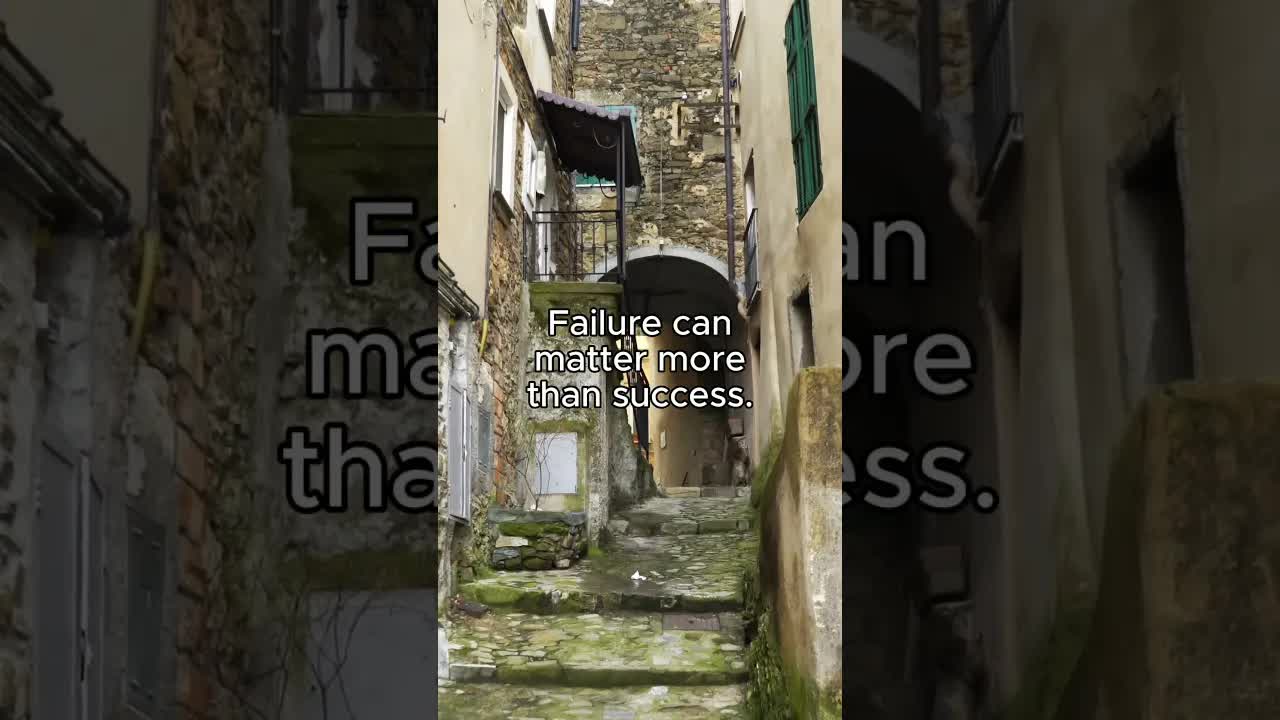 Failure is your key to success
