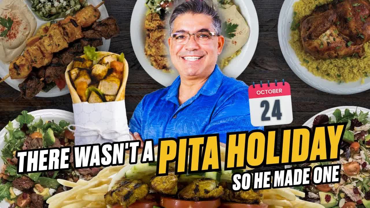 This Restaurant CEO Created His Own National Pita Holiday (and Turned It Into a Business Strategy)