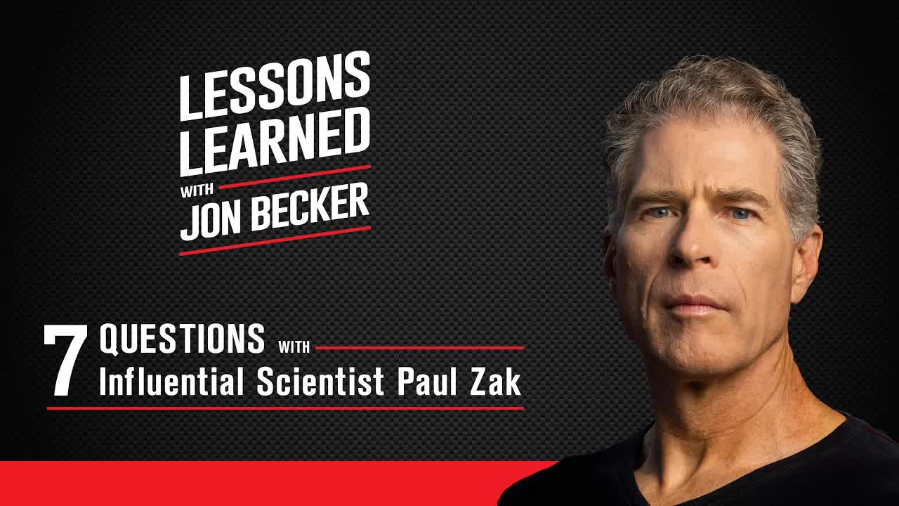 Being "Stupid" is an Important Habit - 7 Questions with Scientist Paul Zak