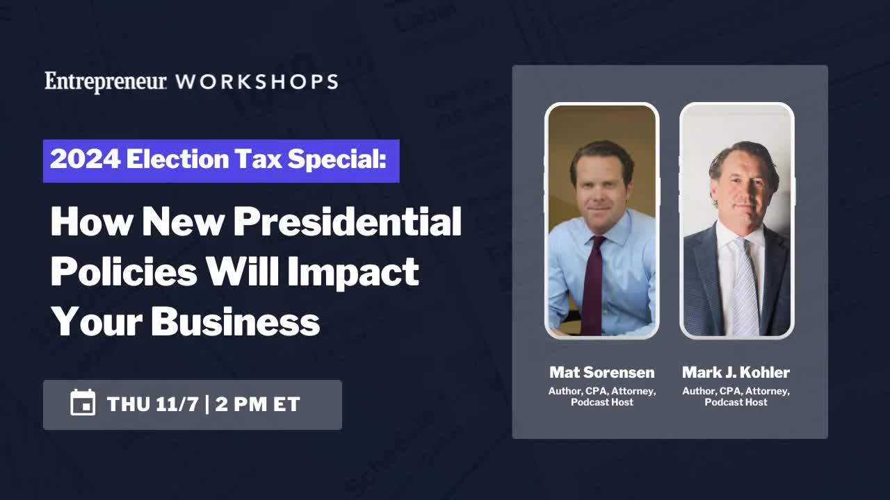 2024 Election Tax Special: How Policies Will Impact Your Business