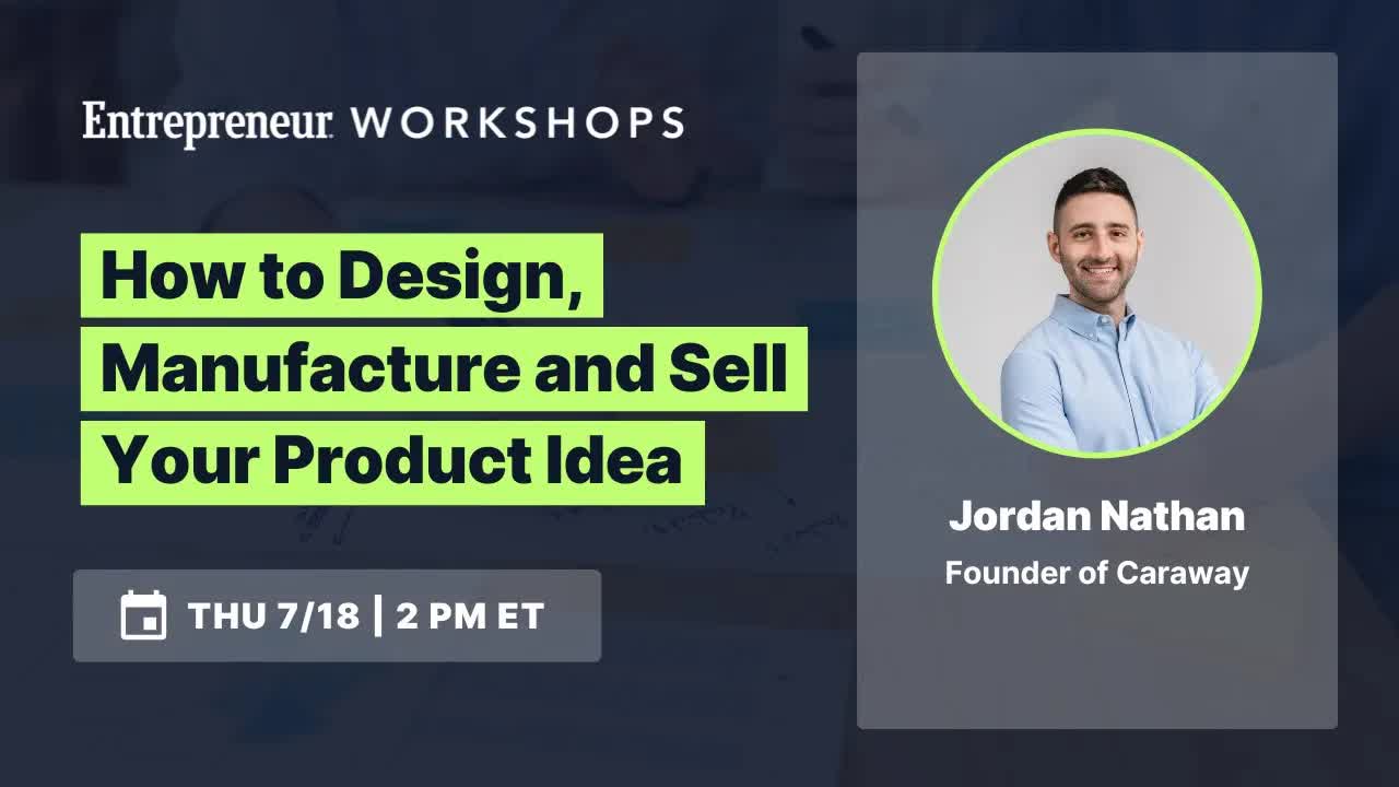 How to Design, Manufacture and Sell Your Product Idea