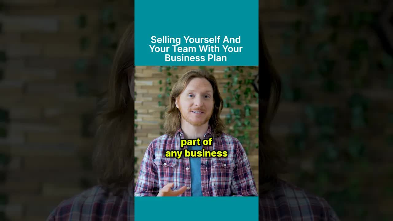 Here are some tips on how to sell yourself and your team with your business plan. #entrepreneur