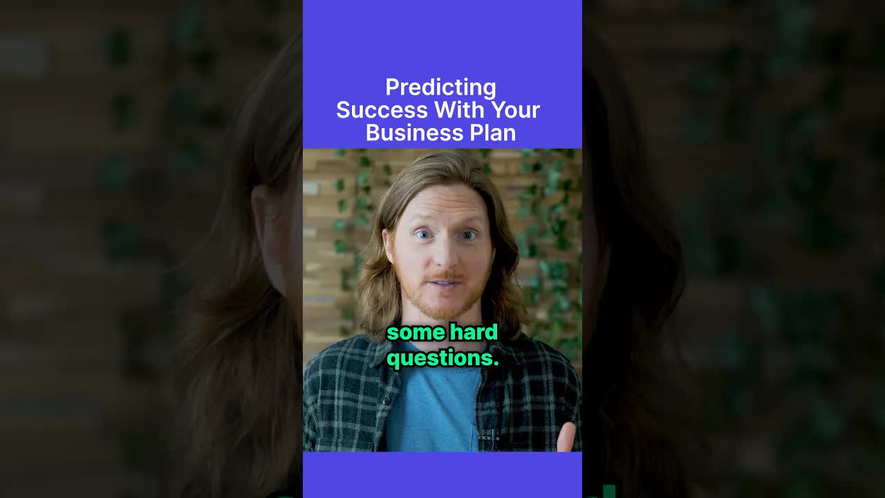 Ask yourself these questions in your business plan so you can predict success. #entrepreneur