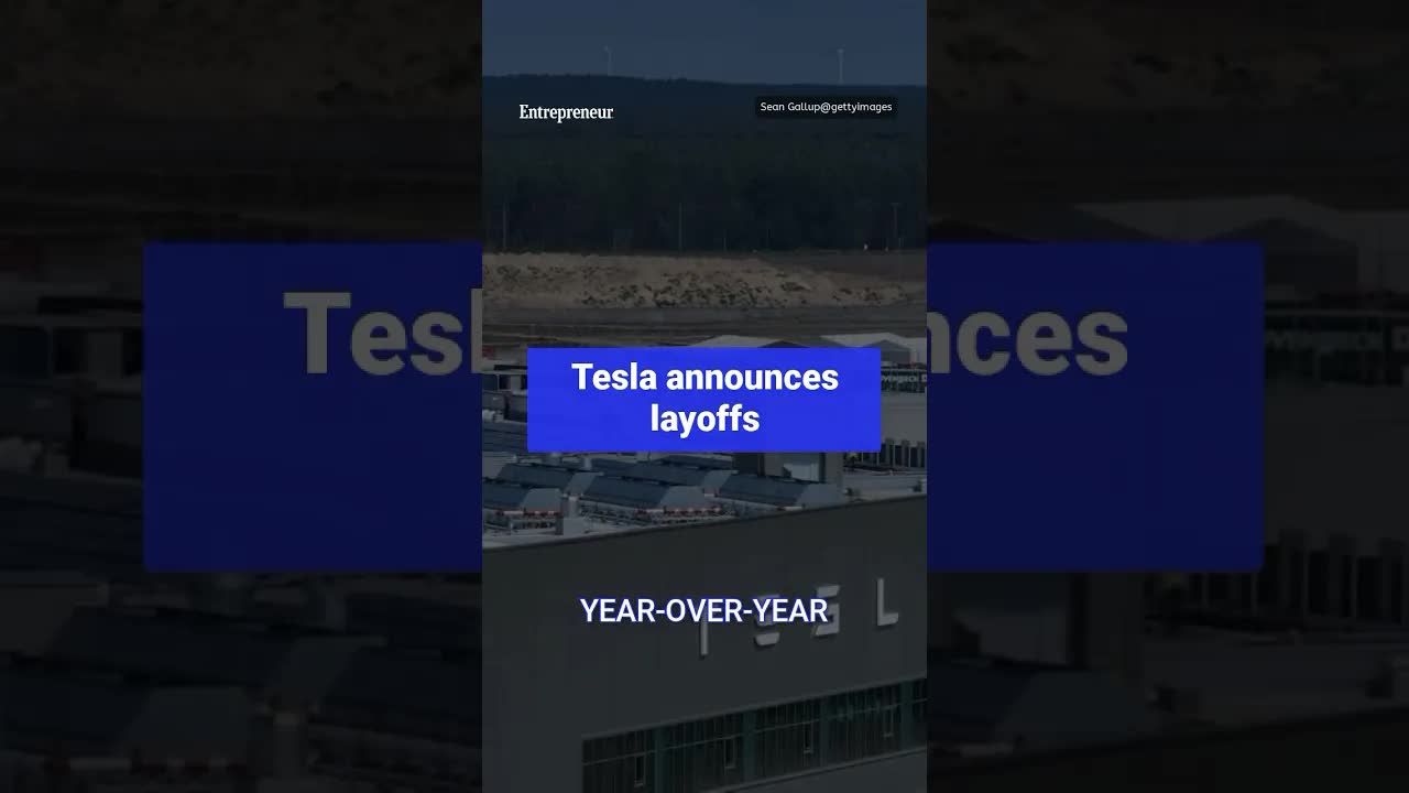 Elon Musk sent an email informing Tesla employees that there will be global layoffs at the company.