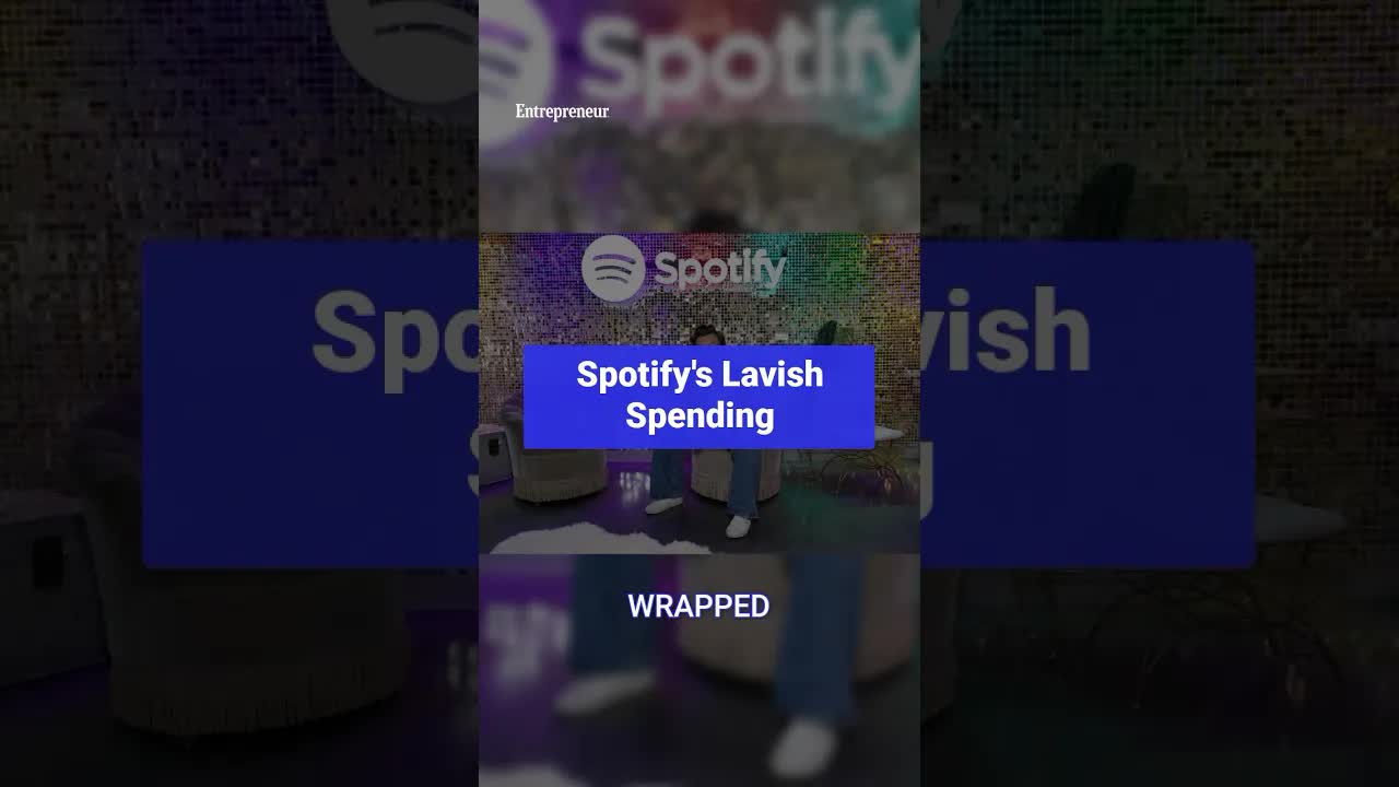 Spotify is trying to cut costs with  layoffs. But still seems to be throwing lavish parties? 🤔