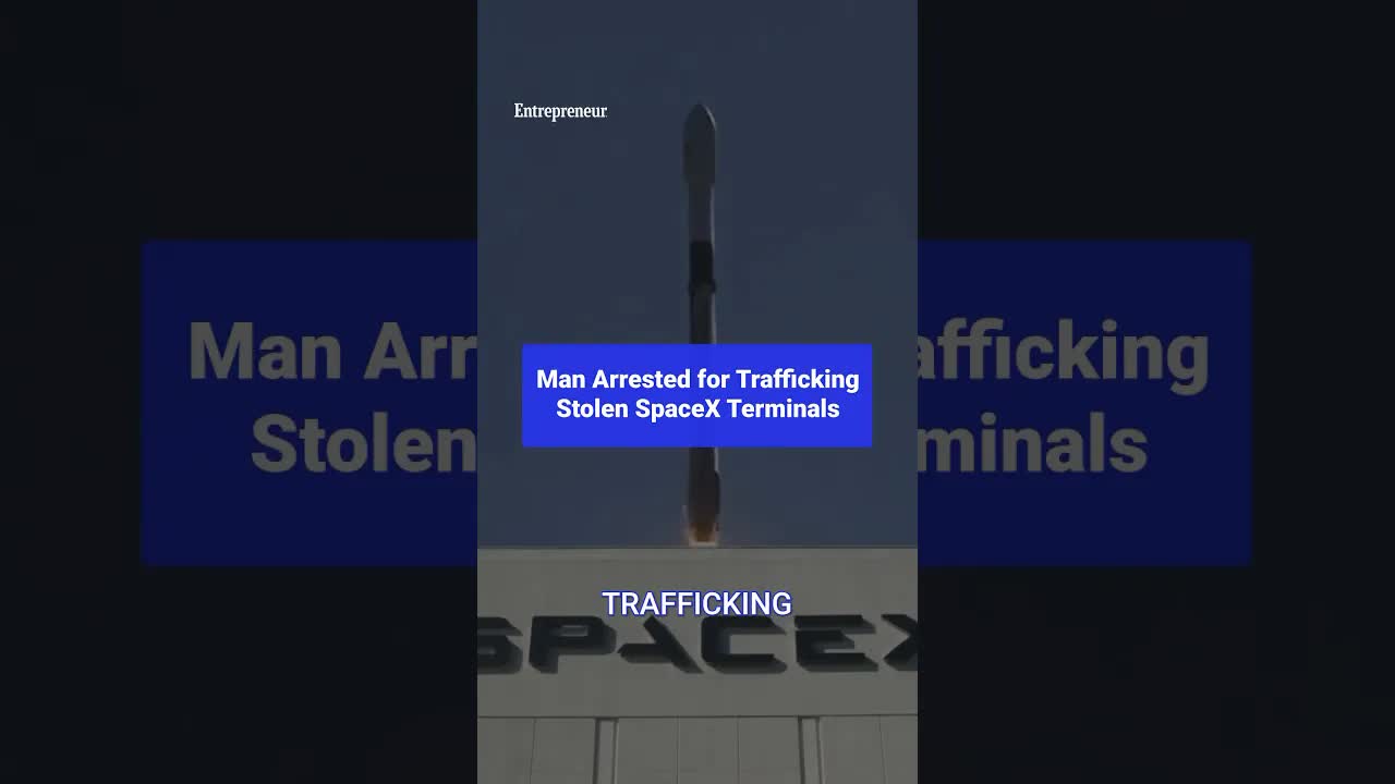 A man was arrested for trafficking 675 SpaceX Starlink terminals, the largest ever fraud recovery.