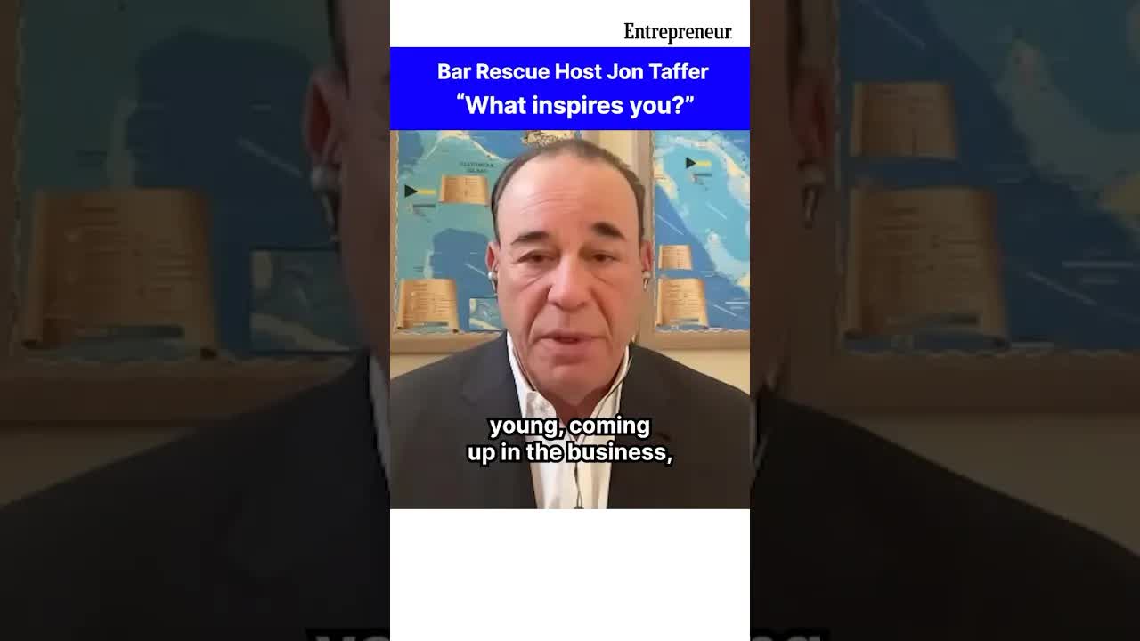Jon Taffer of #BarRescue answers the question: What inspires you?