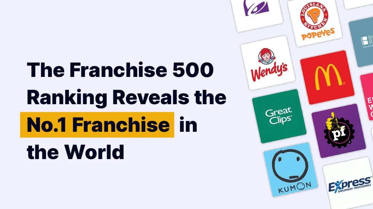 The Franchise 500 Reveals the No.1 Franchise in the World