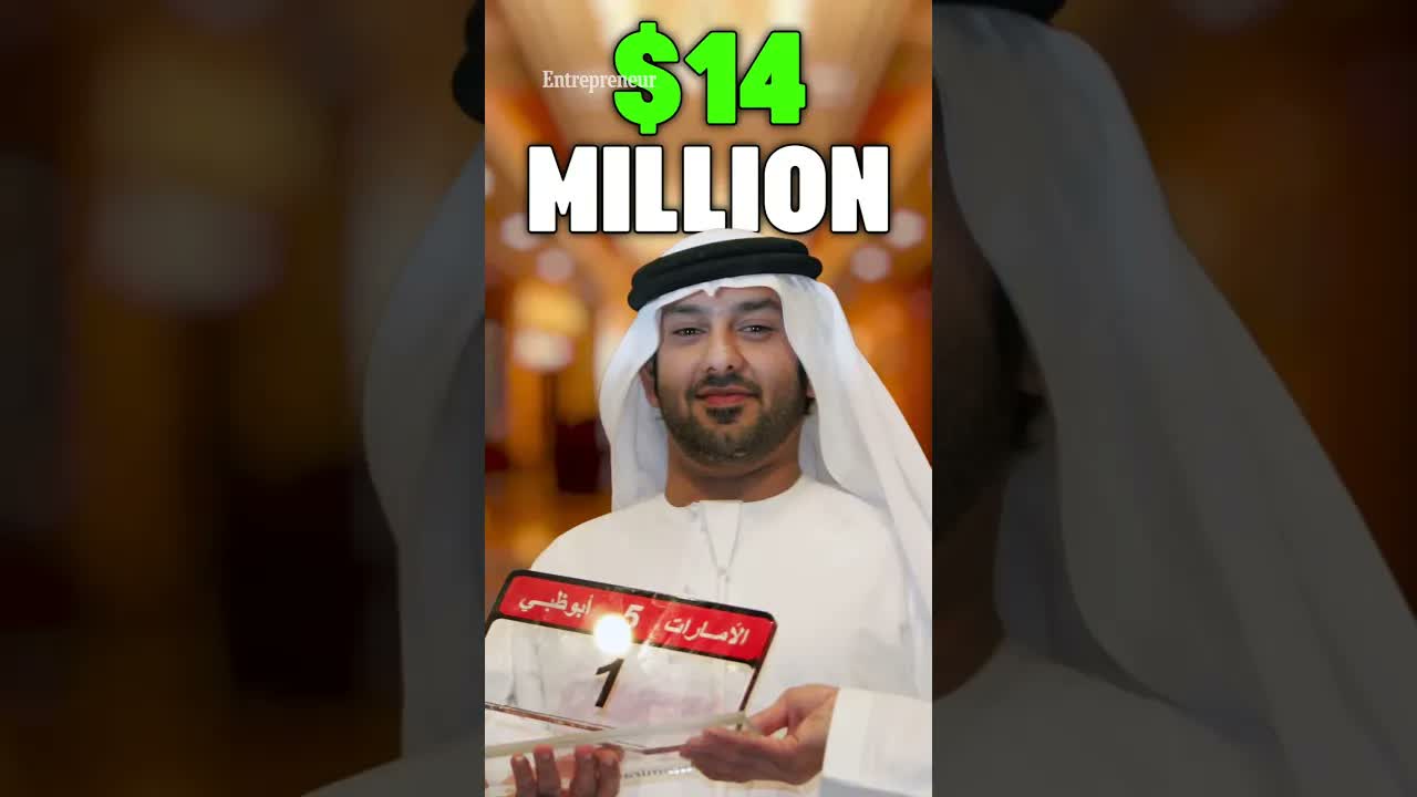 $14m Number Plate - the Ultimate Status Symbol #1 #shorts #uae #dubai