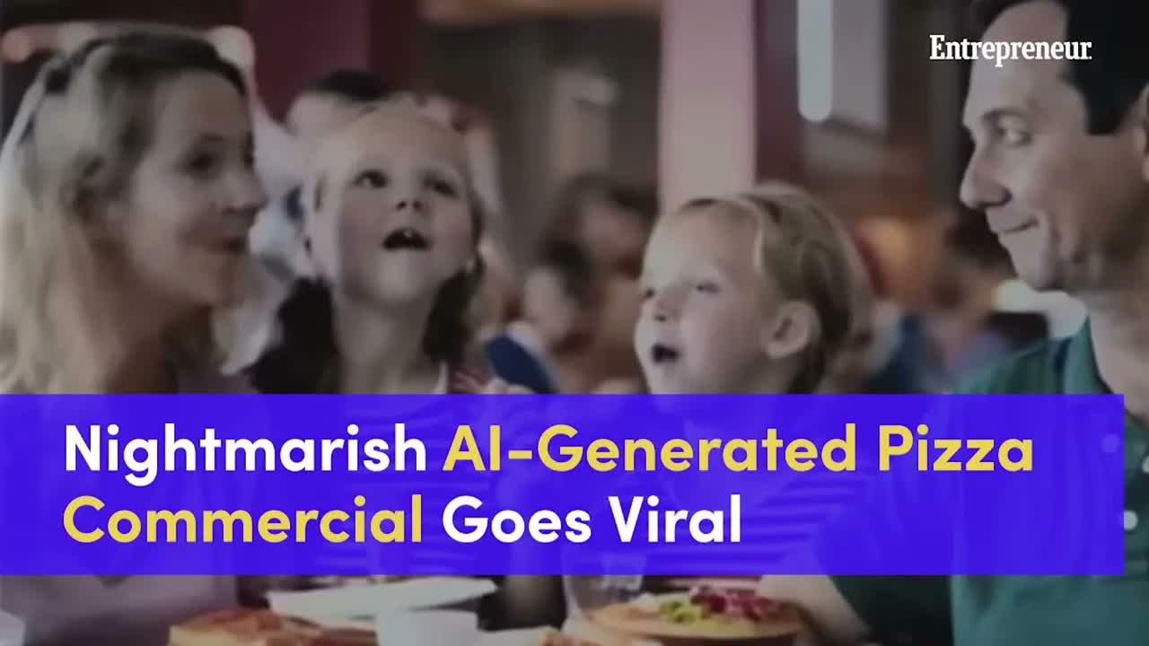 Pepperoni Hug Spot - The AI-generated Pizza Commercial