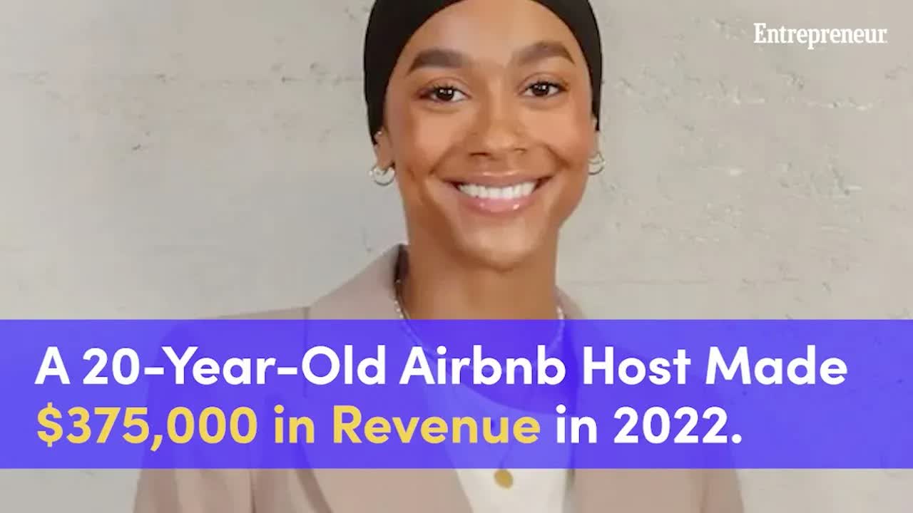 20-Year-Old Airbnb Host Made $375K Last Year