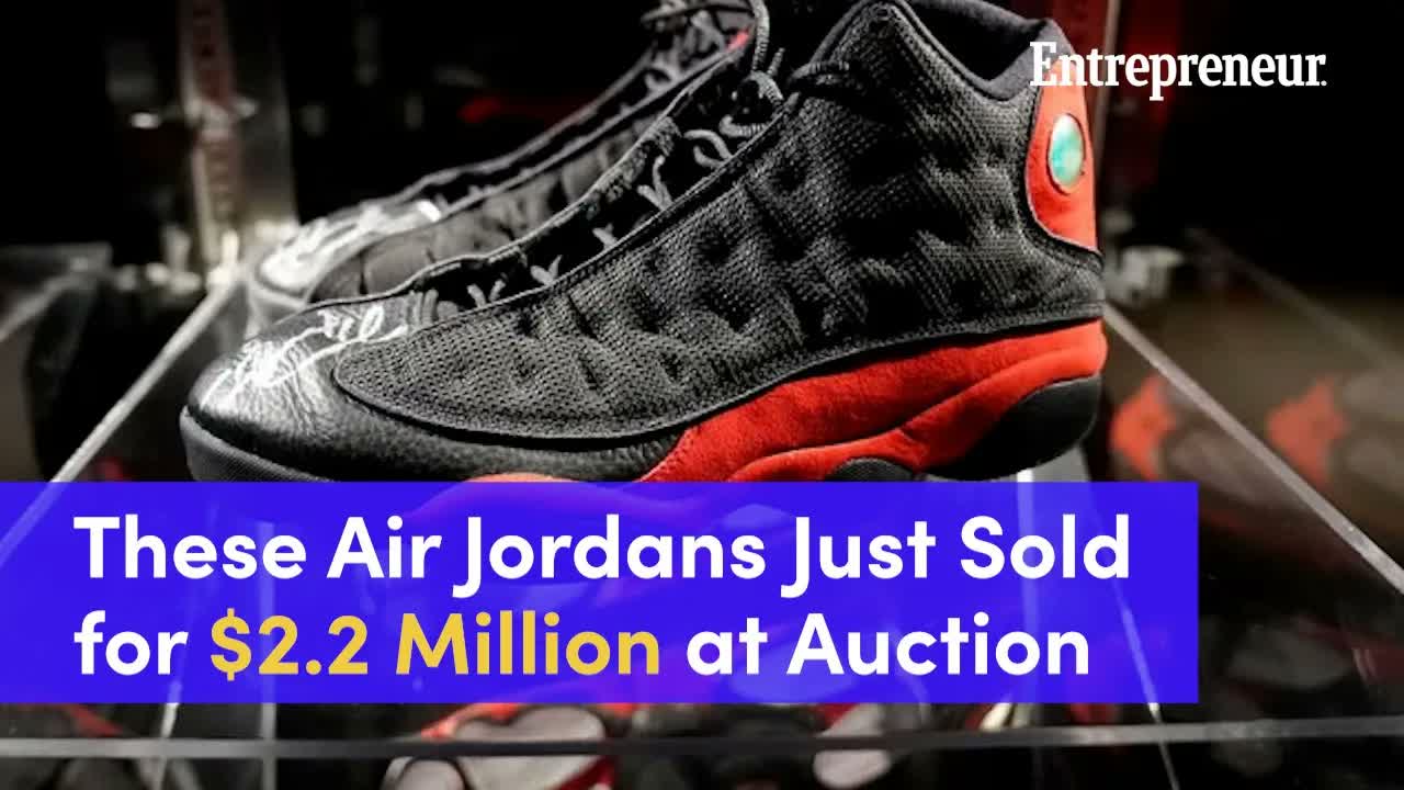 Why These Air Jordans Just Sold for $2.2 Million