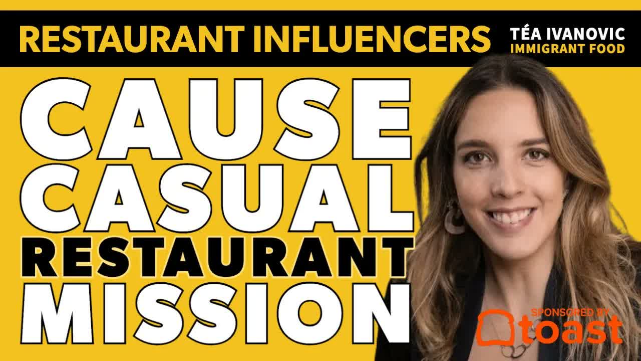 Téa Ivanovic of Immigrant Food on the Cause Casual Restaurant Mission