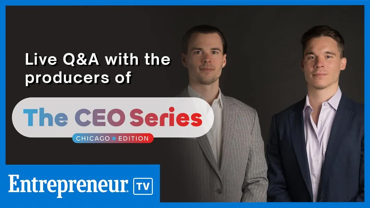 Live Q&A With producers of "The CEOs Series"