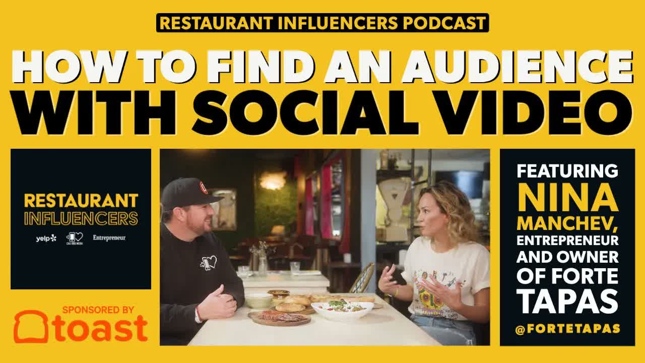 NINA MANCHEV of Forte Tapas on Engaging Customers with Social Video — Restaurant Influencers (RI017)