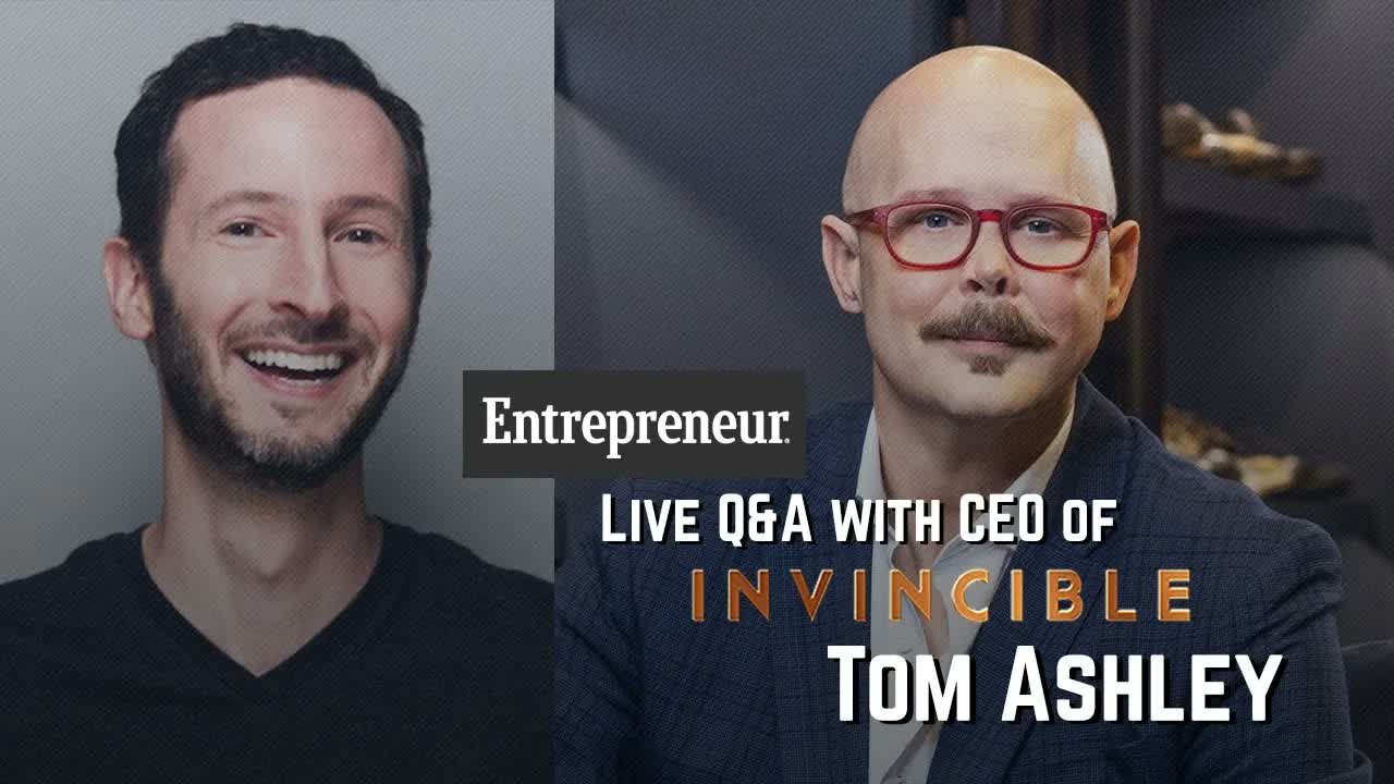 Live Q&A with Invincible CEO Tom Ashley