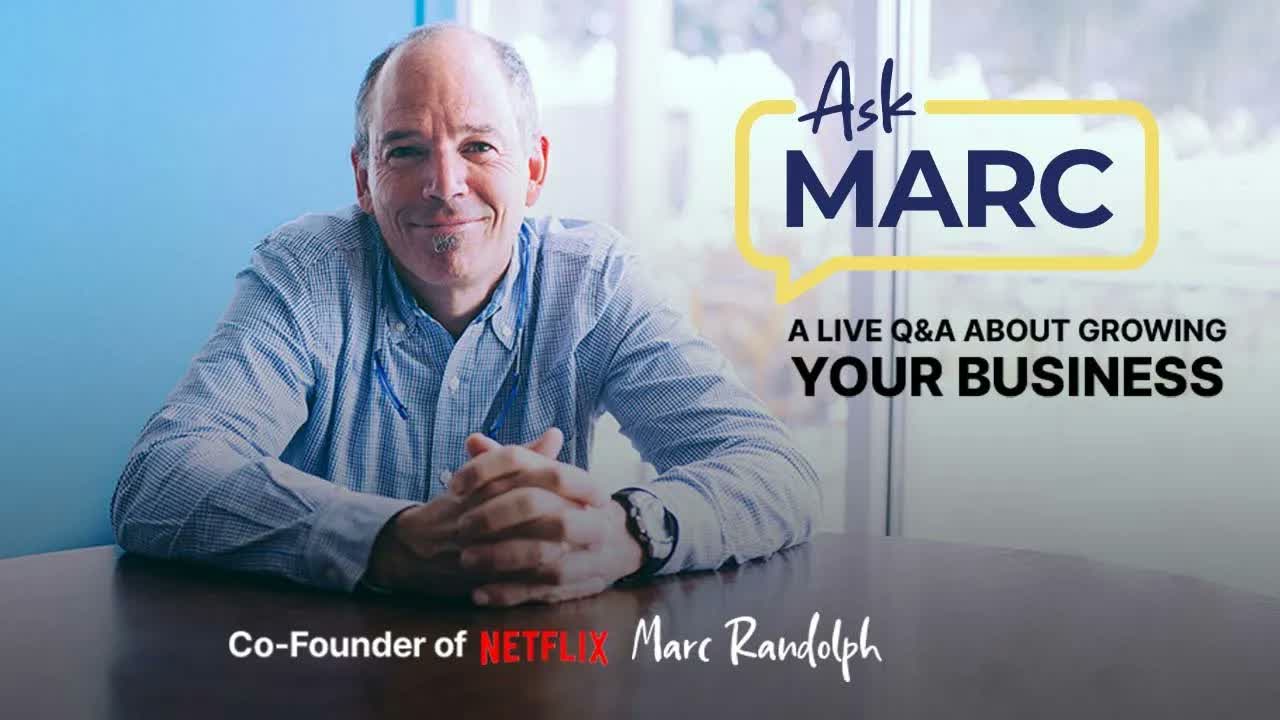 Live Q&A with Marc Randolph (Co-Founder of Netflix)