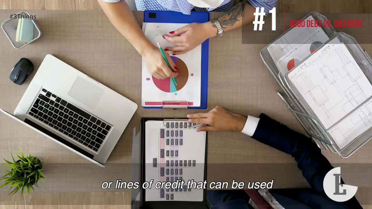 3 Tips for Dealing With Debt as an Entrepreneur (60-Second Video)