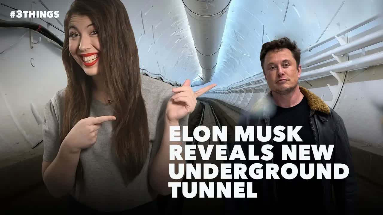 Musk's New Underground Tunnel Revealed!