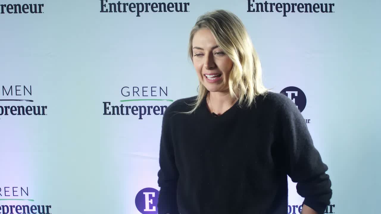 Here's What Drives Maria Sharapova as an Athlete and Entrepreneur