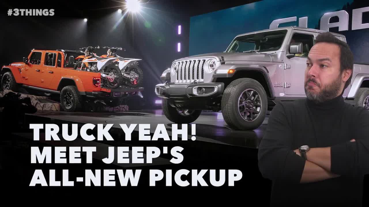 Jeep Drops a Pickup, Microsoft Tops Apple, and Alexa Is All About That Bass (60-Second Video)