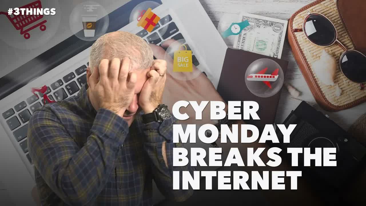 Cyber Monday Breaks the Internet (60-Second Video)
