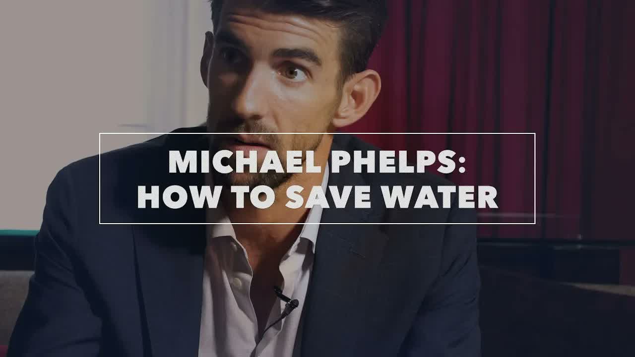 Olympic Superstar Michael Phelps Won Medals in the Water. Now He's Fighting to Save It. (Video)