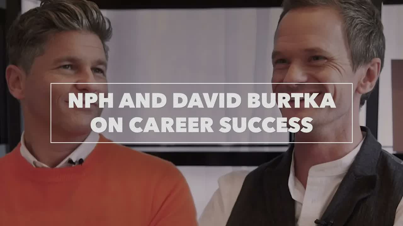 Neil Patrick Harris and David Burtka Reveal Top Tips for Career Success