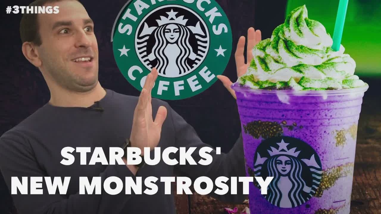 60-Second Video: Starbucks Unleashes a New Monstrosity!